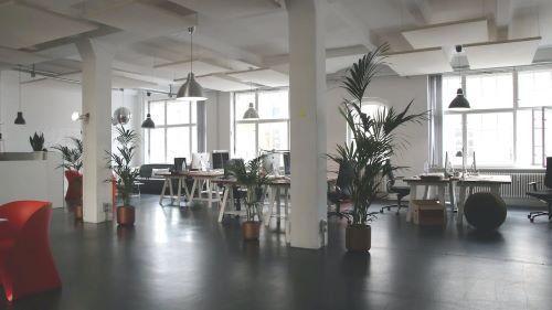 Office sits empty while people work from home
