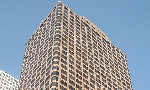 EY Plaza in Downtown Los Angeles